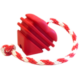 Heart on a String Dog Toy - Durable Rubber Tug Toy for Large Dogs | USA Made - SodaPup/True Dogs, LLC - Flyclothing LLC