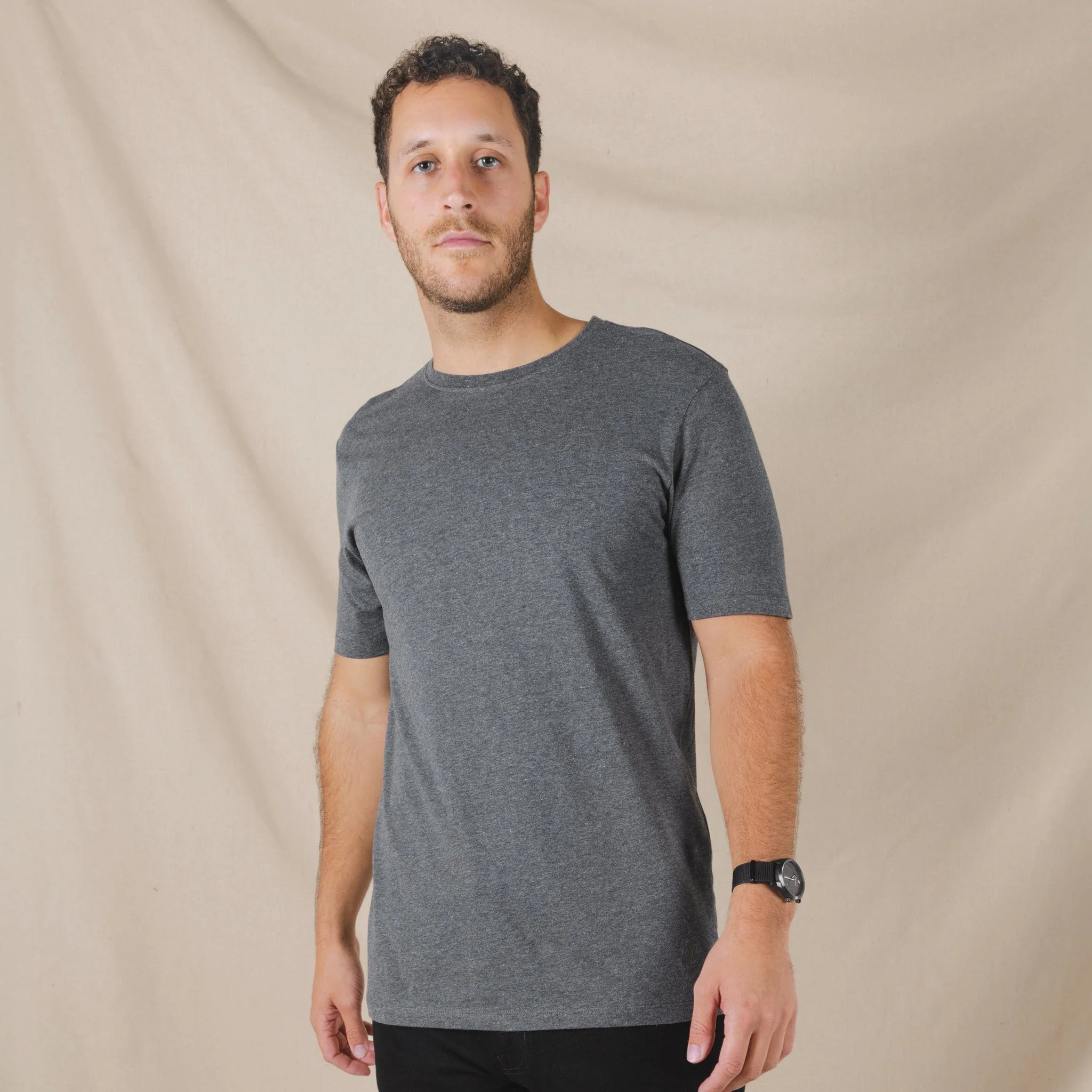 The Ash Or Pass | Dark Heather Grey Everyman™ T Shirt - Shinesty - Flyclothing LLC