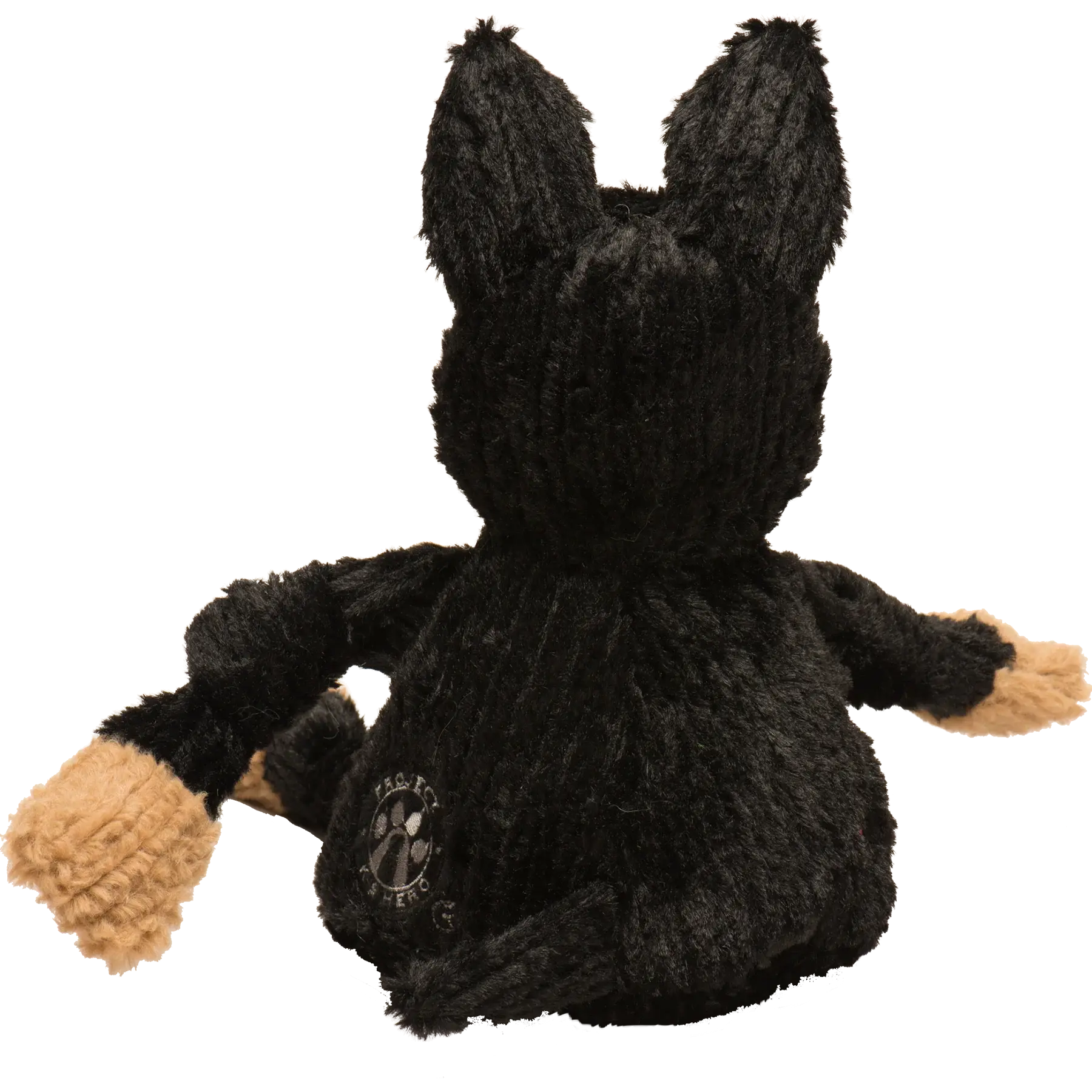 HuggleCause™, Project K-9 Hero, K-9 Mattis Knottie® Plush Dog Toy, Large - HuggleHounds - Flyclothing LLC