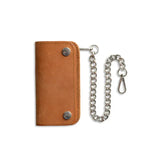 SMALL TRUCKER - Vegetable Tanned Leather Wallet - First Manufacturing Company - Flyclothing LLC