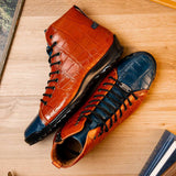 Hermond Blue Jeans/Honey - Marco Di Milano - Flyclothing LLC