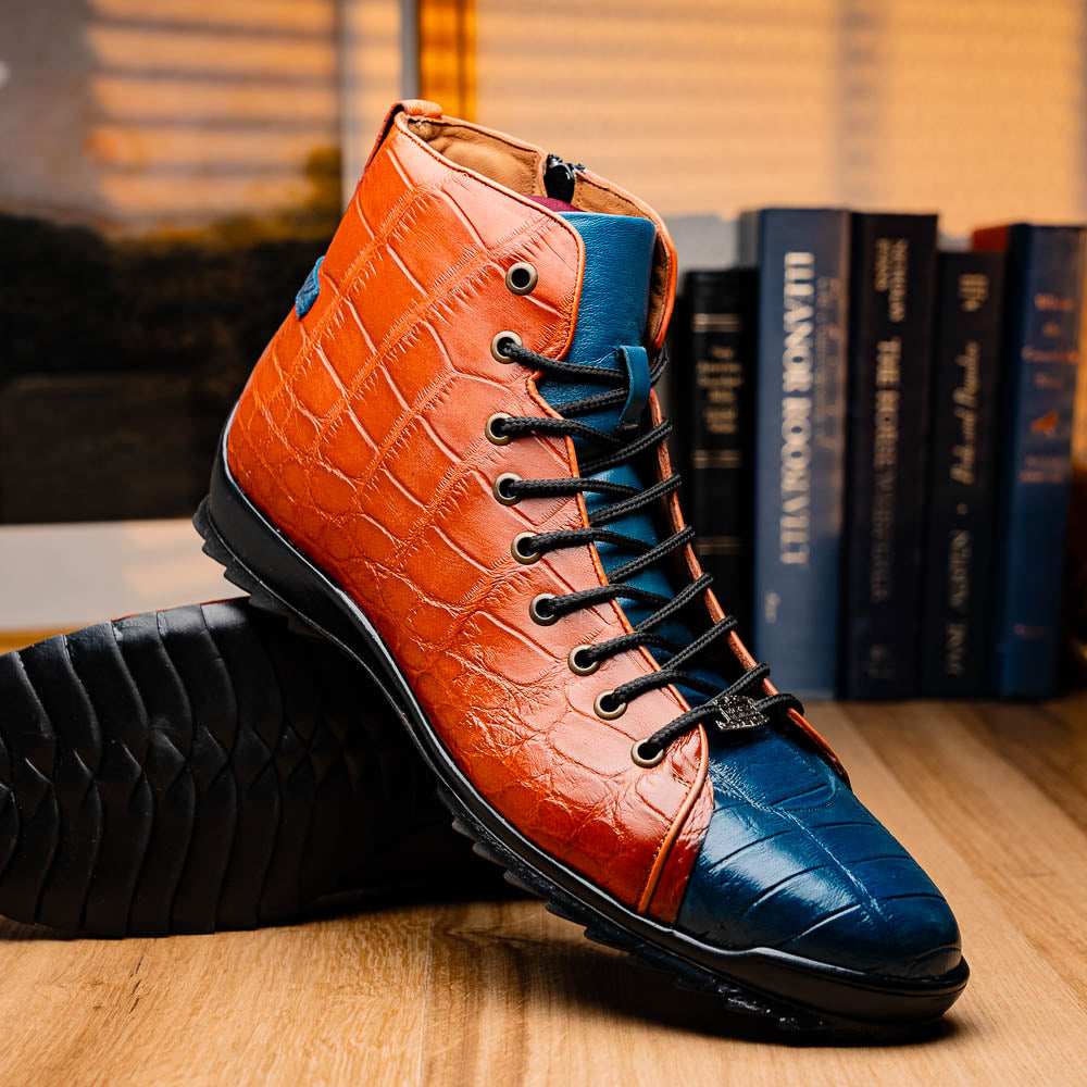 Hermond Blue Jeans/Honey - Marco Di Milano - Flyclothing LLC