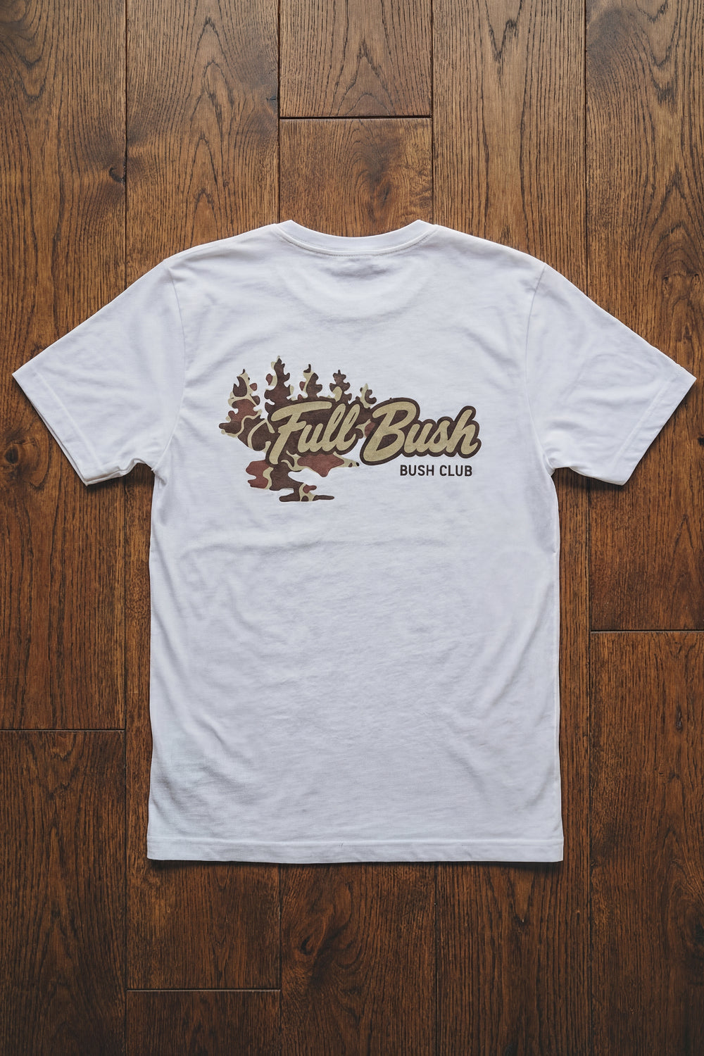 The Pruning Party | White Full Bush Bush Club Everyman™ T Shirt