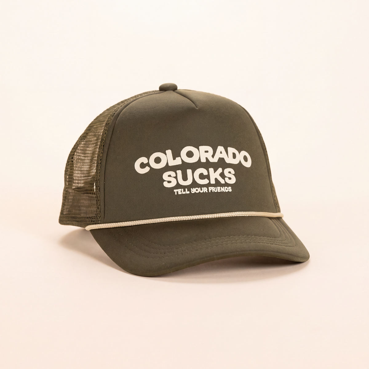 The Liar | Green Colorado Sucks Trucker Hat - Shinesty - Flyclothing LLC