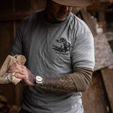 Hickory Dickory Dock Men's T-Shirt - DIRTY COWBOY USA - Flyclothing LLC