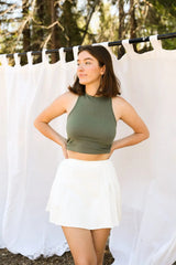 High Neck Racerback Brami