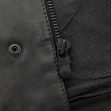 Highside Men's Motorcycle Leather Vest - First Manufacturing Company - Flyclothing LLC