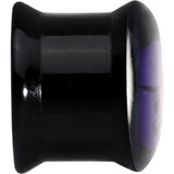 1/2 Licensed Purple Devil emoji Acrylic Double Flare Plug Set - BodyCandy - Flyclothing LLC