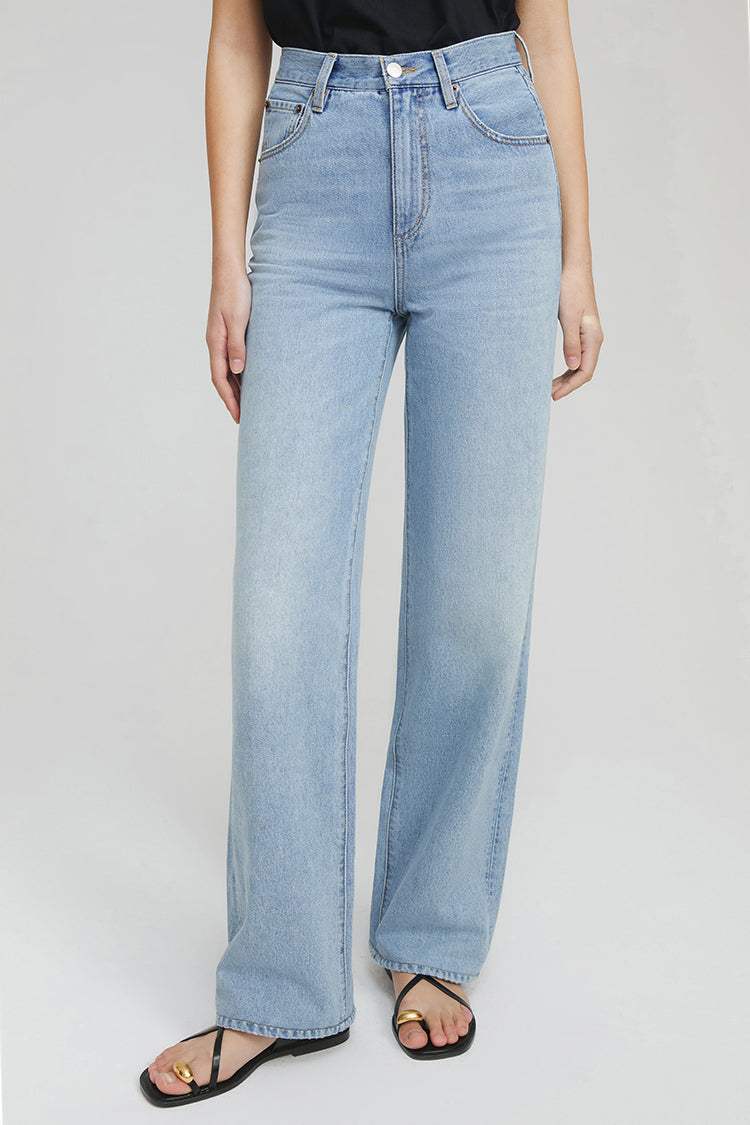 Coney Island Whitefish High Rise Wide Jeans HJ007 - Hey Joanie - Flyclothing LLC