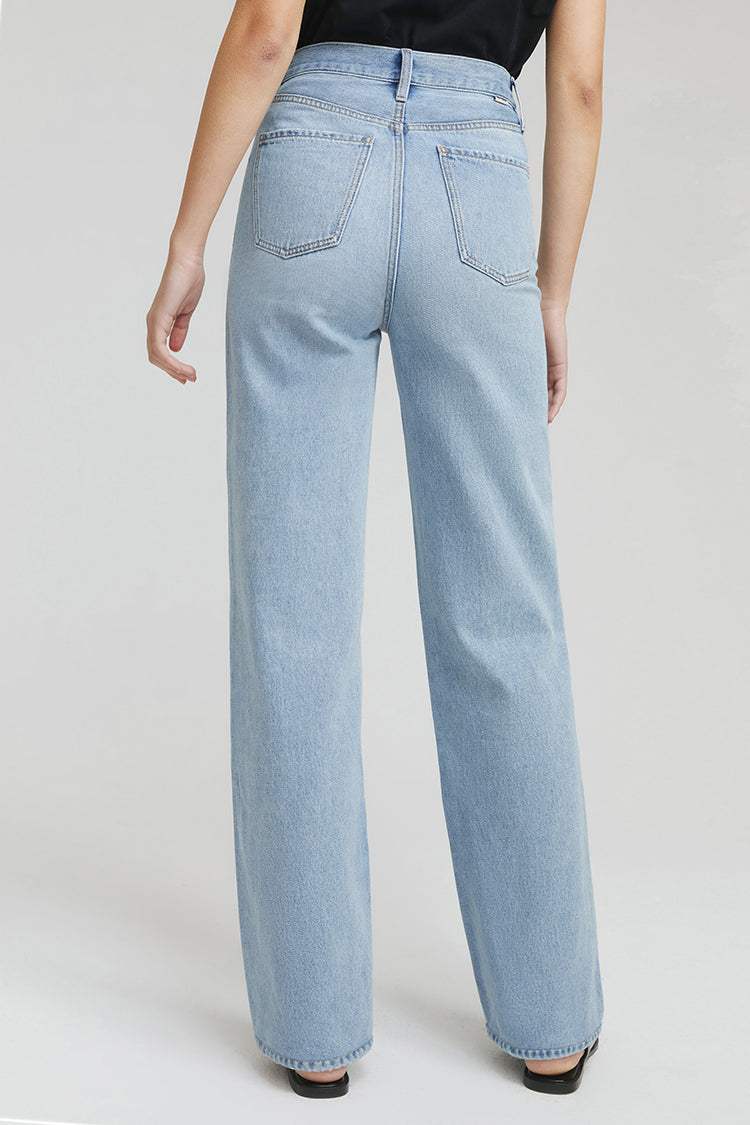 Coney Island Whitefish High Rise Wide Jeans HJ007 - Hey Joanie - Flyclothing LLC