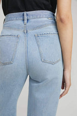 Coney Island Whitefish High Rise Wide Jeans HJ007 - Hey Joanie - Flyclothing LLC