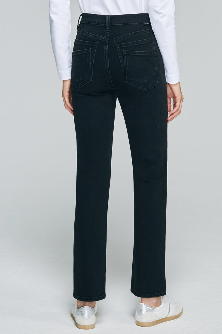 Two Shots High Rise Straight Crop Jeans HJ013 - Hey Joanie - Flyclothing LLC