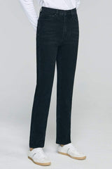 Two Shots High Rise Straight Crop Jeans HJ013 - Hey Joanie - Flyclothing LLC