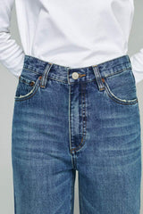 Coney Island Whitefish High Rise Wide Jeans HJ007 - Hey Joanie - Flyclothing LLC