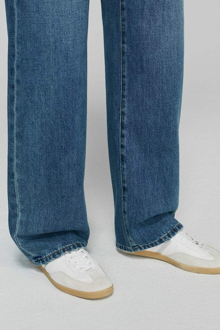 Coney Island Whitefish High Rise Wide Jeans HJ007 - Hey Joanie - Flyclothing LLC