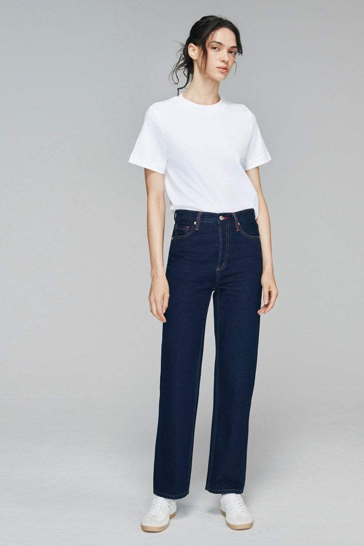 Manhattan High Rise Straight Ankle Jeans HJ160 - Hey Joanie - Flyclothing LLC