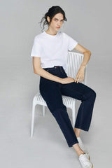 Manhattan High Rise Straight Ankle Jeans HJ160 - Hey Joanie - Flyclothing LLC