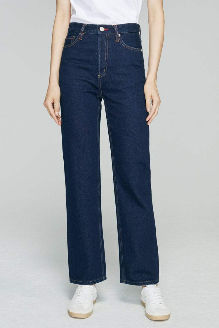 Manhattan High Rise Straight Ankle Jeans HJ160 - Hey Joanie - Flyclothing LLC
