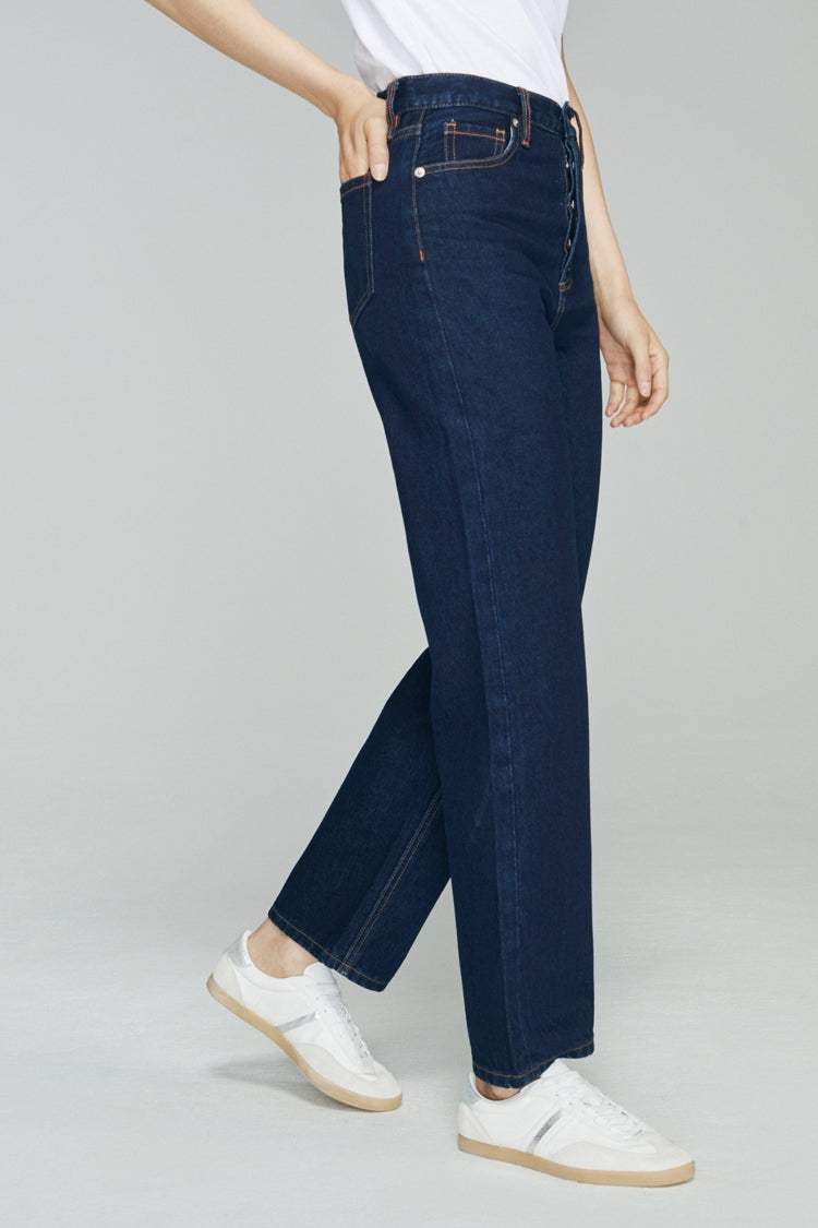 Manhattan High Rise Straight Ankle Jeans HJ160 - Hey Joanie - Flyclothing LLC