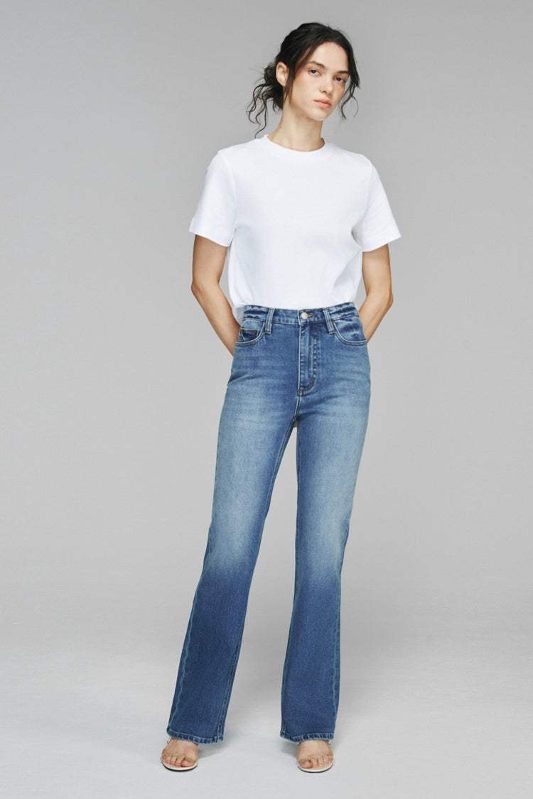 Barbara High Rise Bootcut Jeans HJ004 - Hey Joanie - Flyclothing LLC