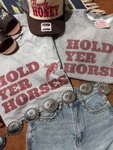 Hold Yer Horses Graphic Tee - Wild Junkie - Flyclothing LLC