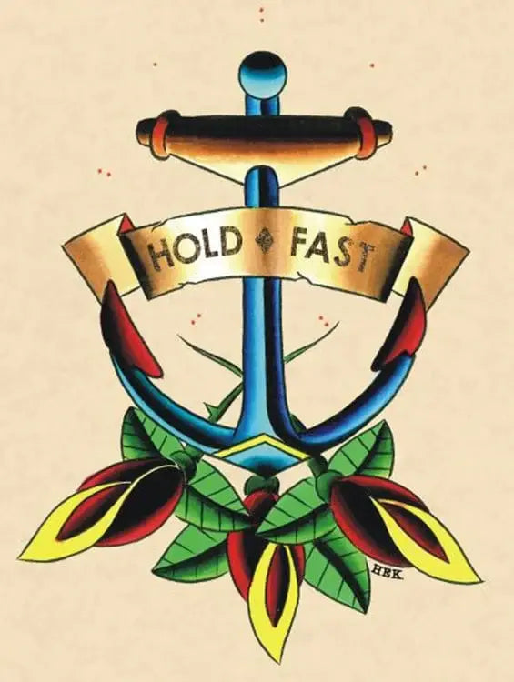 Black Market Art Company Hold Fast Print - Black Market Art Company - Flyclothing LLC