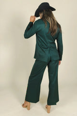 The Holiday Ham | Dark Green Holiday Placement Women's Suit Pants - Shinesty - Flyclothing LLC