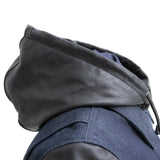 Holli - Motorcycle Denim/Leather Jacket - First Manufacturing Company - Flyclothing LLC