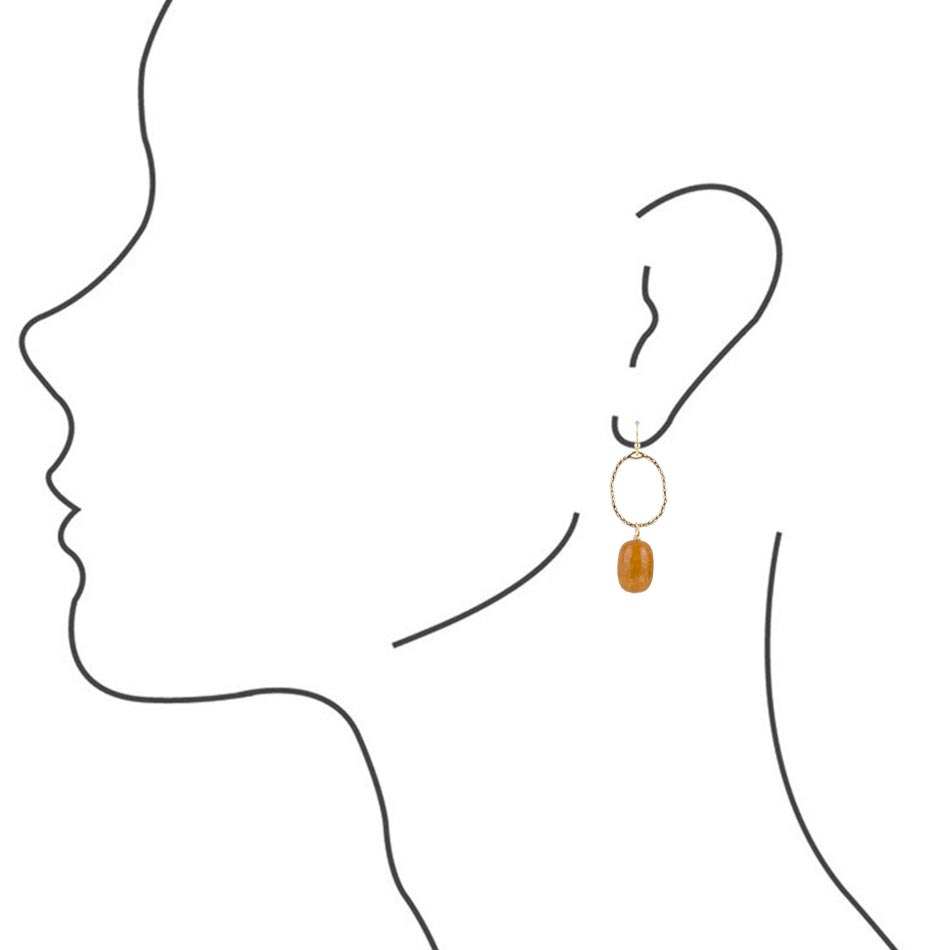 Honey Jades Drops Earrings - Barse Jewelry - Flyclothing LLC