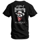 Hootin' And Hollern' Cowboy Skull Men's T-Shirt - DIRTY COWBOY USA - Flyclothing LLC
