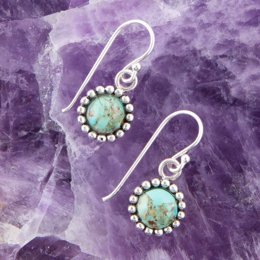 Hope Floats Blue Turquoise Earrings - Barse Jewelry - Flyclothing LLC