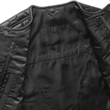 Hornet Men's Club Style Leather Vest - First Manufacturing Company - Flyclothing LLC