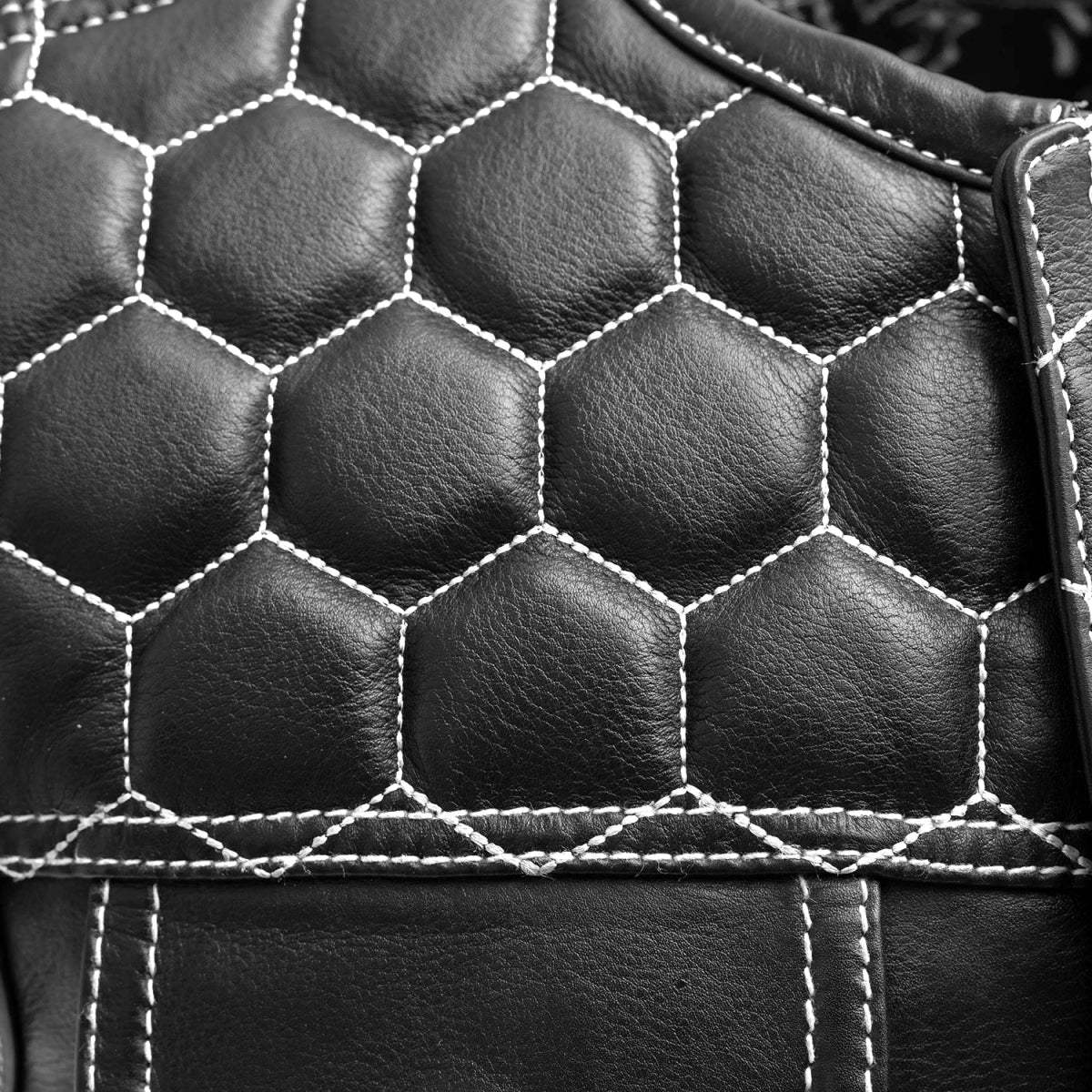 Hornet Men's Club Style Leather Vest - First Manufacturing Company - Flyclothing LLC