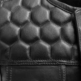 Hornet Men's Club Style Leather Vest - First Manufacturing Company - Flyclothing LLC