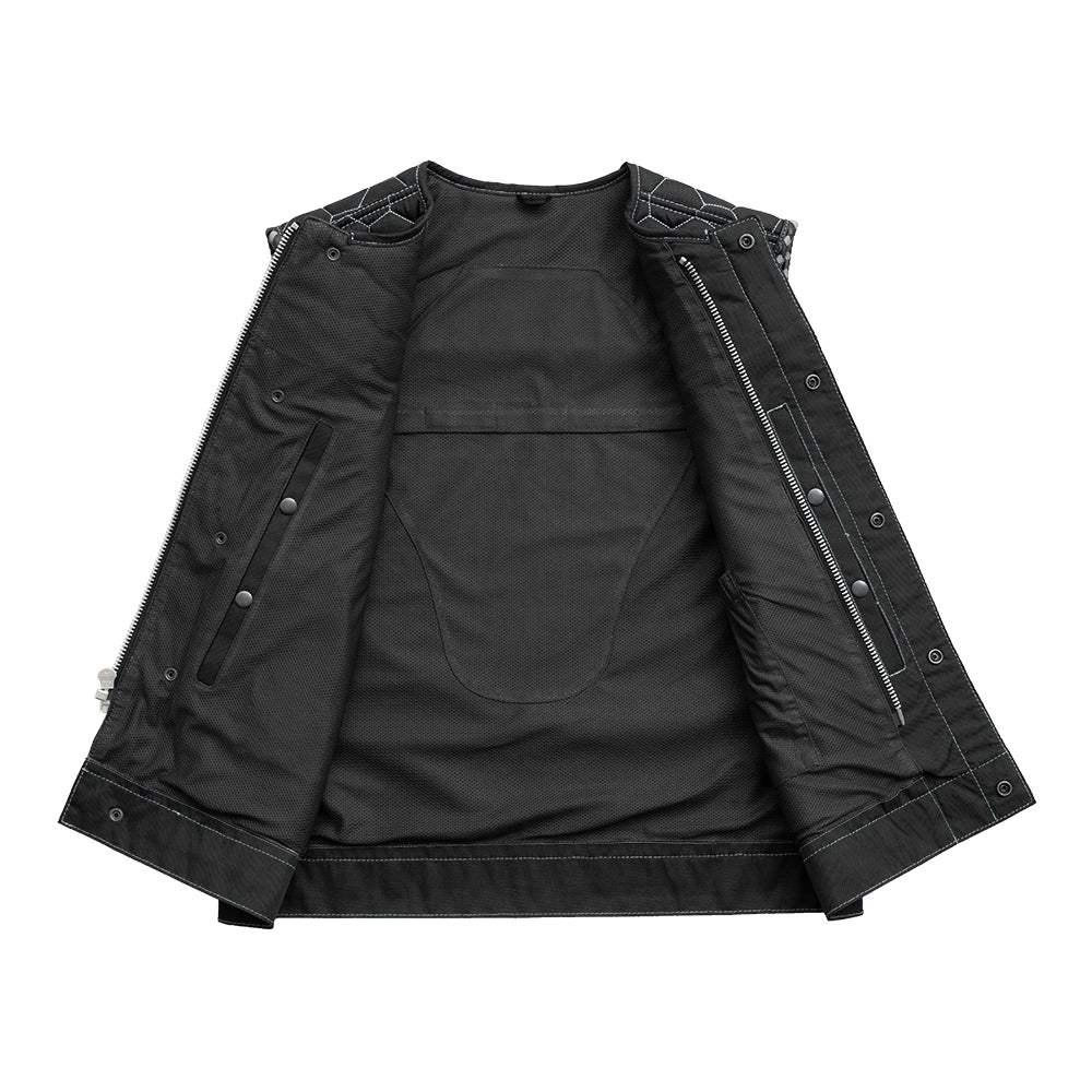 Hornet Moto Mesh Men's Club Style Vest - First Manufacturing Company - Flyclothing LLC