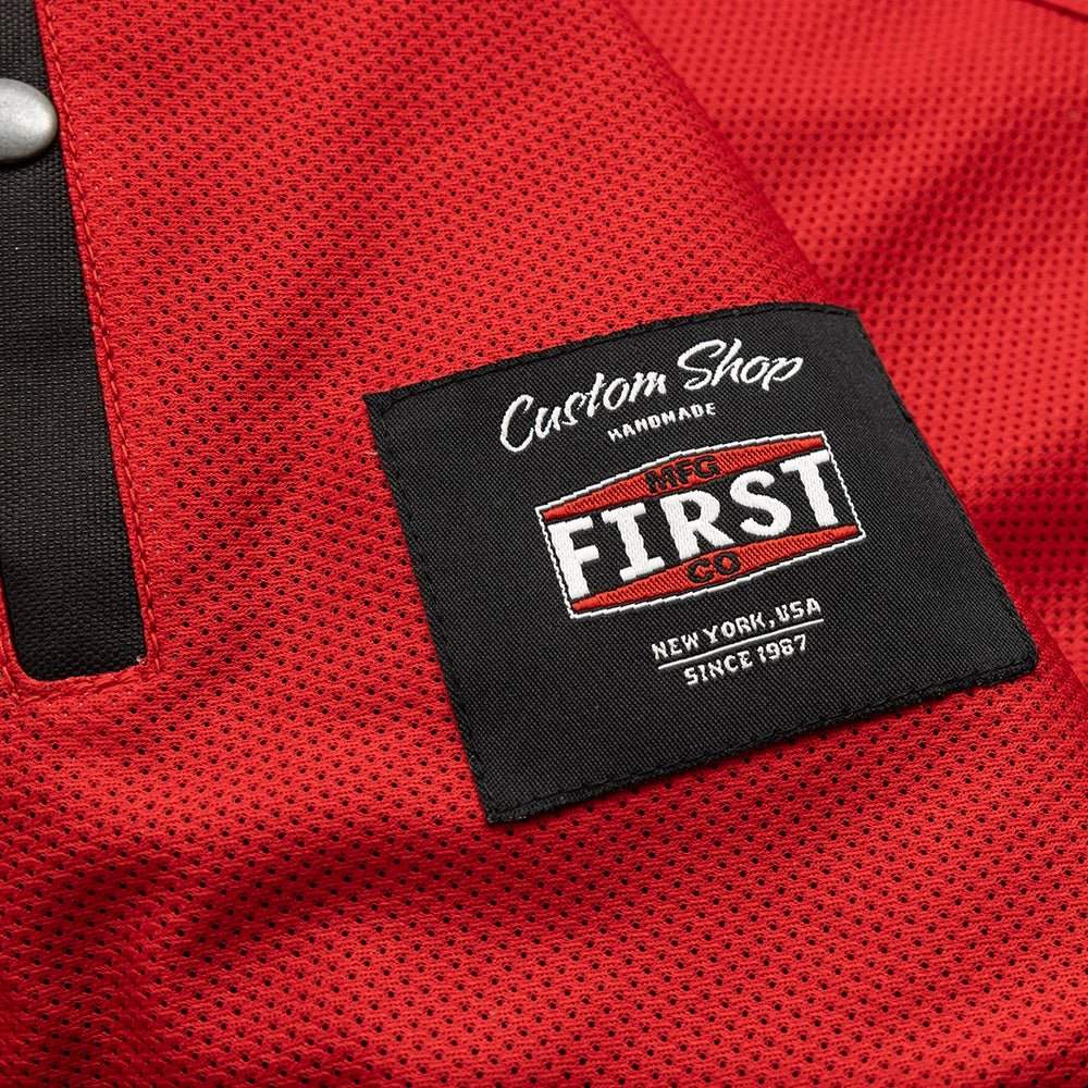 Hornet Moto Mesh Men's Club Style Vest - First Manufacturing Company - Flyclothing LLC