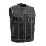 Hornet Moto Mesh Men's Club Style Vest - First Manufacturing Company - Flyclothing LLC