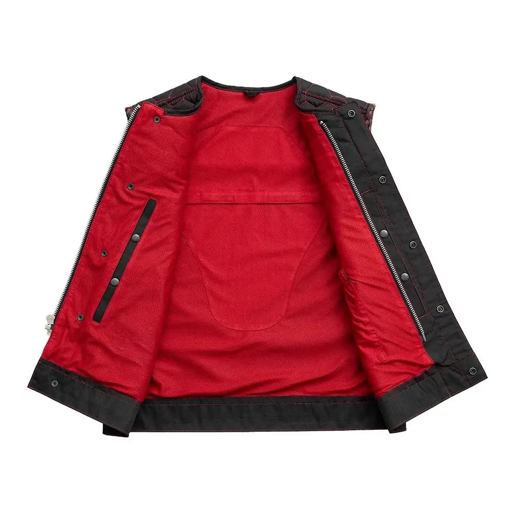 Hornet Moto Mesh Men's Club Style Vest - First Manufacturing Company - Flyclothing LLC