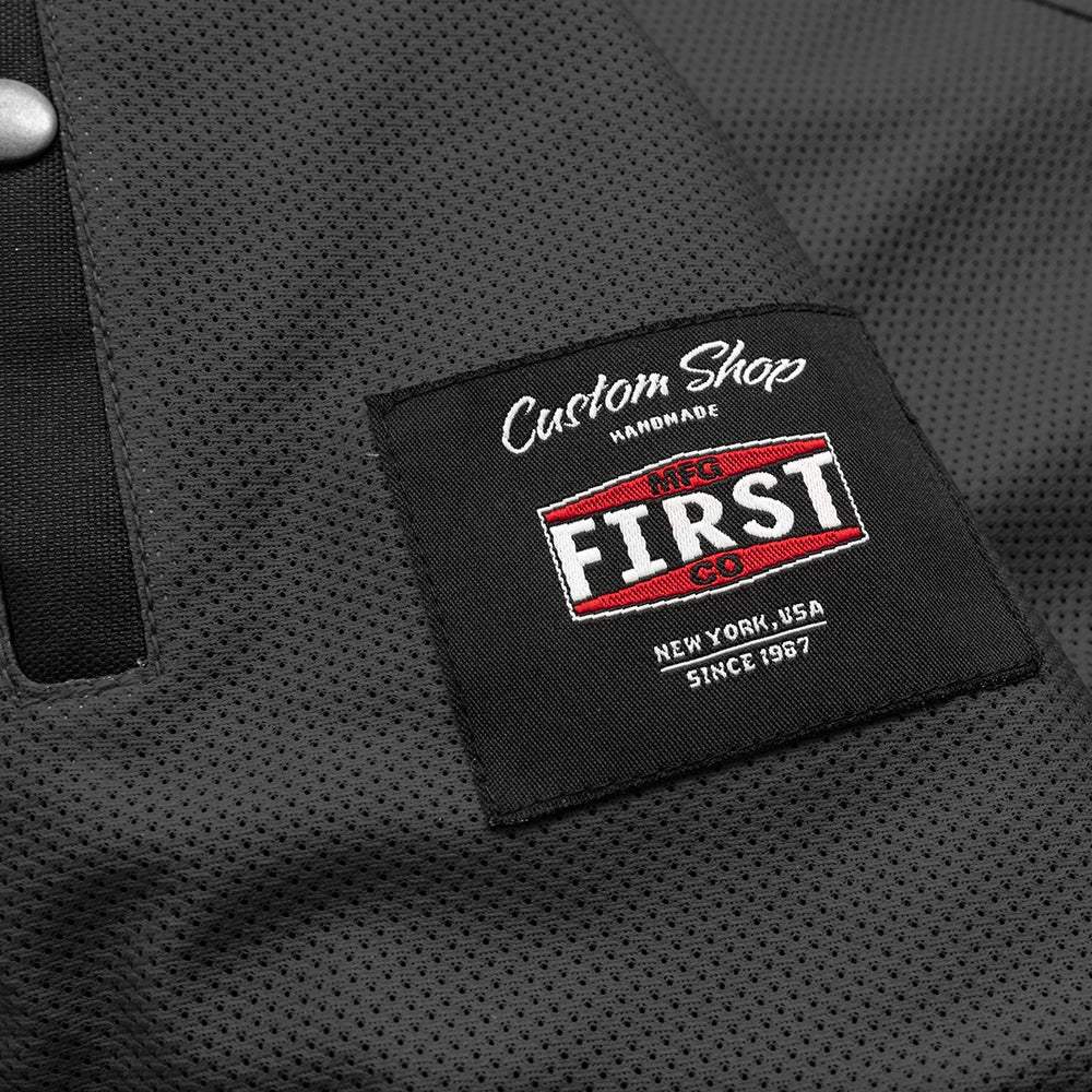 Hornet Moto Mesh Men's Club Style Vest - First Manufacturing Company - Flyclothing LLC