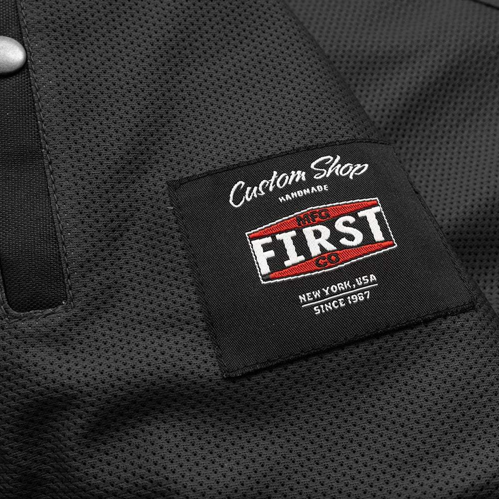 Hornet Moto Mesh Men's Club Style Vest - First Manufacturing Company - Flyclothing LLC