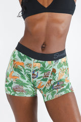 The Hornography | Tropical Animals Women’s Boxers - Shinesty - Flyclothing LLC