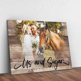 Wooden Animal Portrait Sign | Personalized Canvas Wall Art - Tailored Canvases - Flyclothing LLC