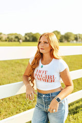 Hot Cowgirl Summer Babydoll Graphic Tee - Wild Junkie - Flyclothing LLC