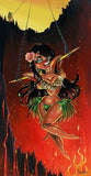 Black Market Art Company How To Kill A Hula Girl Print