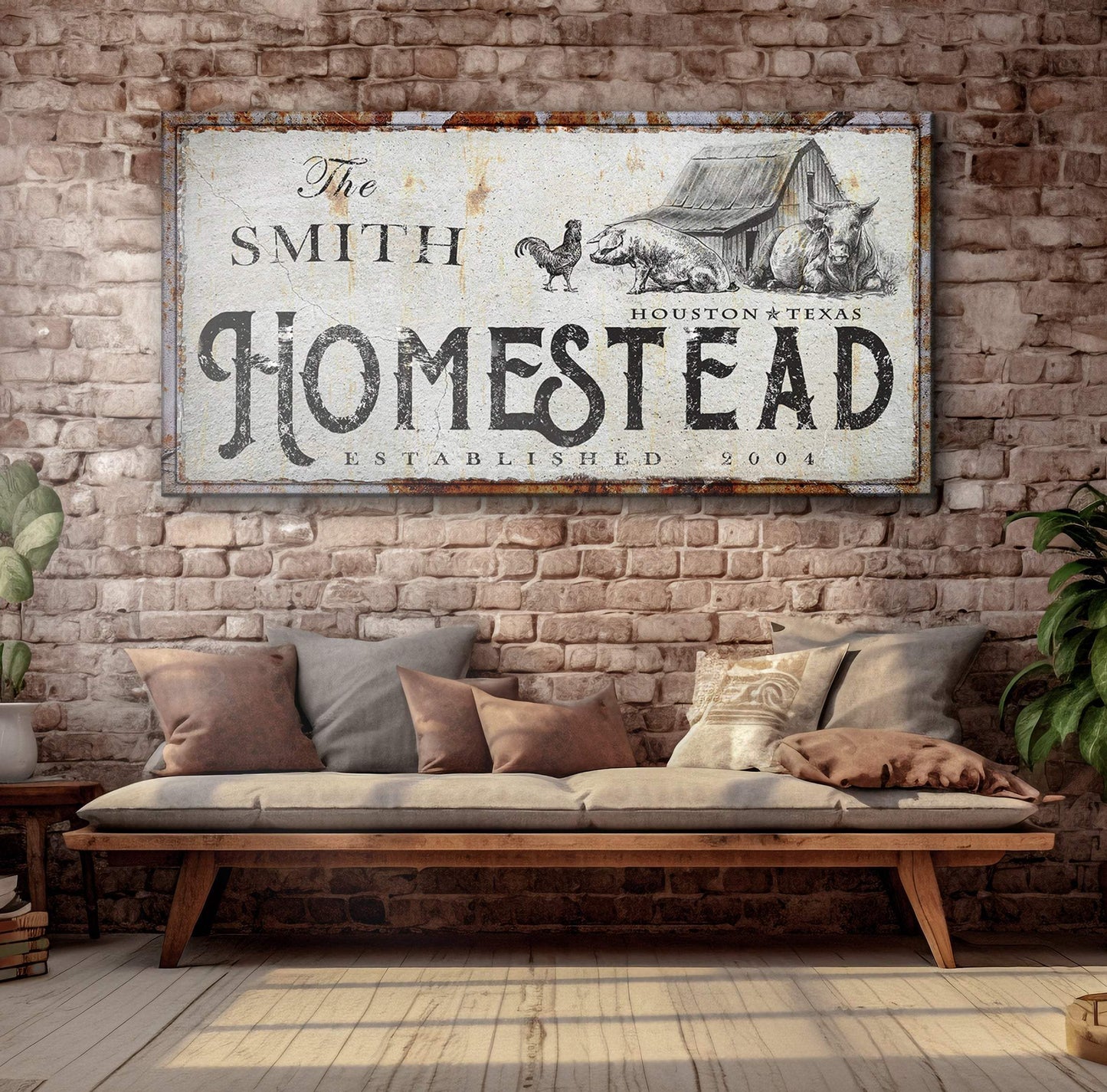 Homestead Sign - Tailored Canvases - Flyclothing LLC