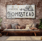 Homestead Sign - Tailored Canvases - Flyclothing LLC