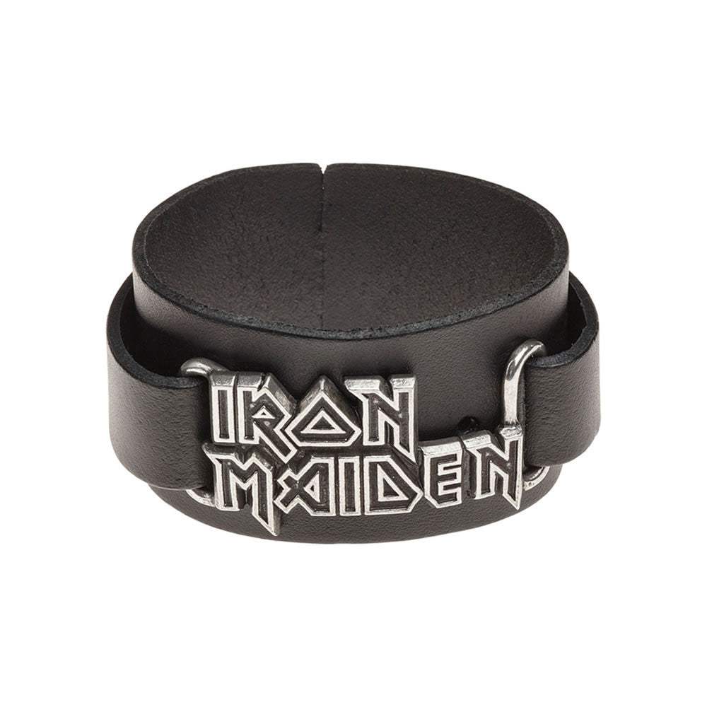 Iron Maiden Logo Wrist Strap - Alchemy of England - Flyclothing LLC