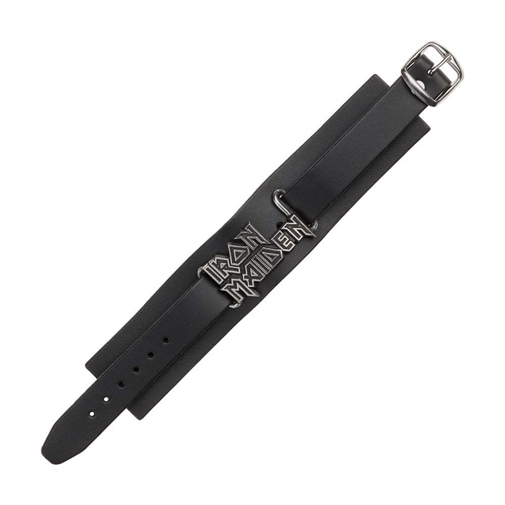 Iron Maiden Logo Wrist Strap - Alchemy of England - Flyclothing LLC