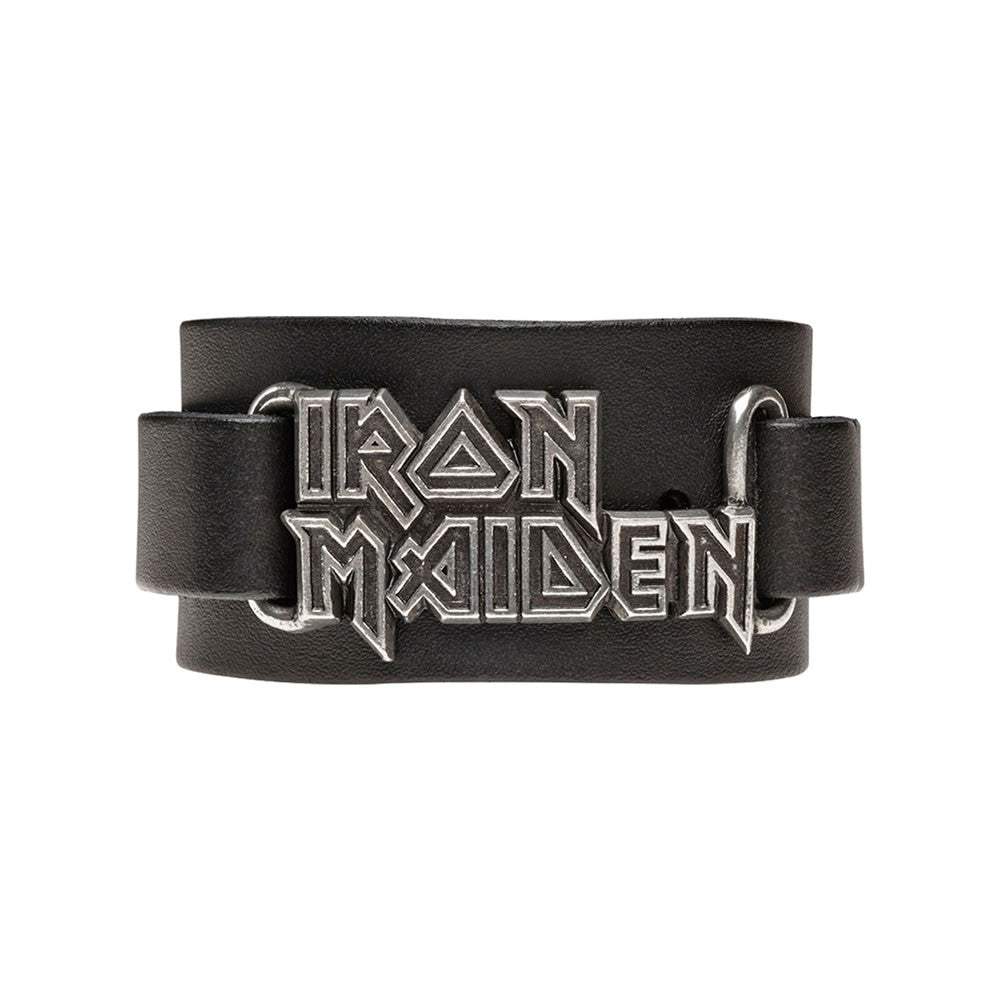 Iron Maiden Logo Wrist Strap - Alchemy of England - Flyclothing LLC