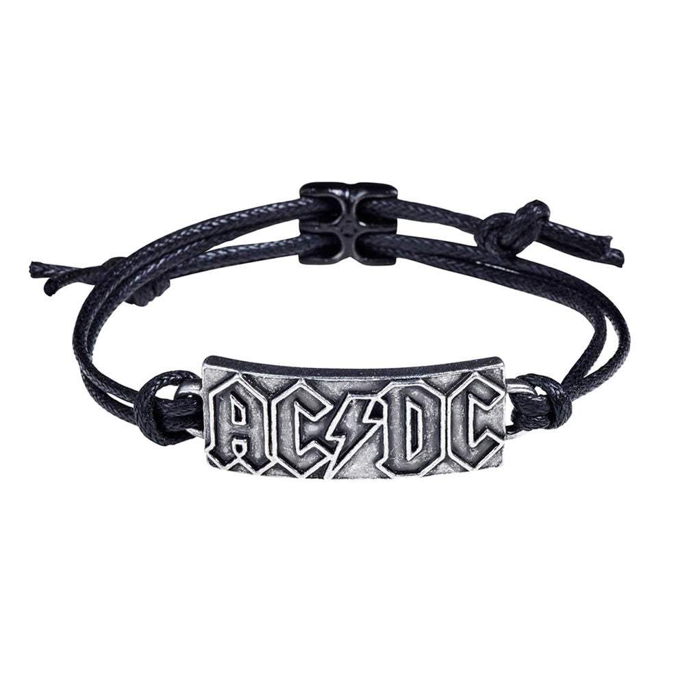 AC/DC Lightning Logo Wrist Strap - Alchemy of England - Flyclothing LLC
